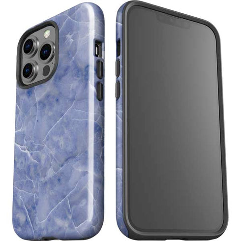 Crushed Blue iPhone 15 Pro Impact Case