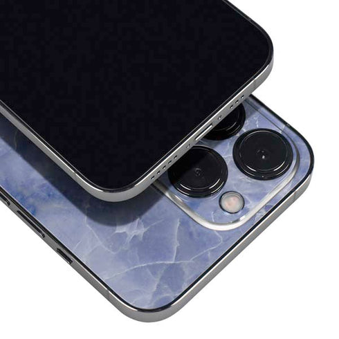 Crushed Blue iPhone 15 Pro Max Skin
