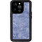 Crushed Blue iPhone 15 Pro Waterproof Case