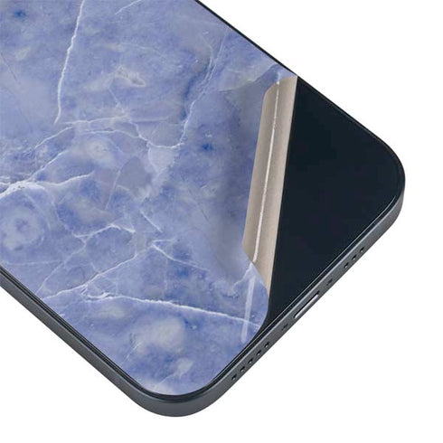 Crushed Blue iPhone 15 Skin