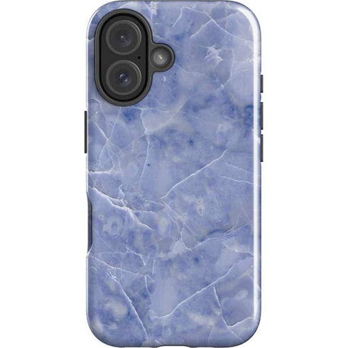 Crushed Blue iPhone 16 Impact Case