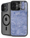 Crushed Blue iPhone 16 Kickstand Case
