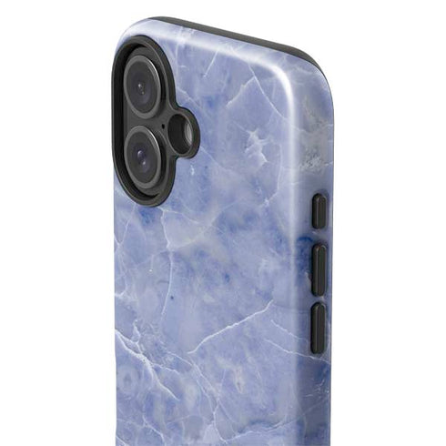 Crushed Blue iPhone 16 Plus Impact Case