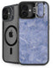 Crushed Blue iPhone 16 Plus Kickstand Case