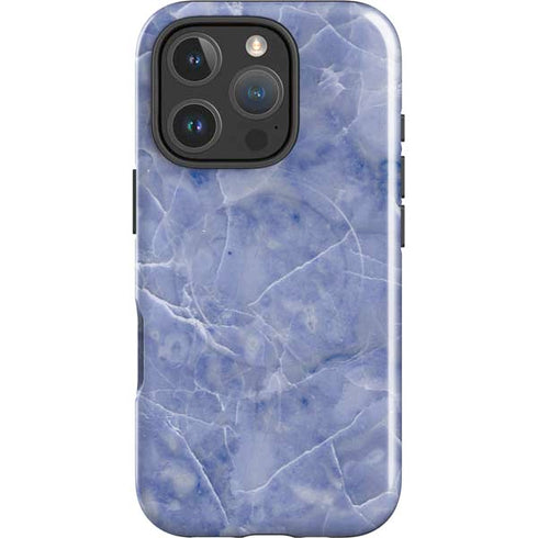 Crushed Blue iPhone 16 Pro Magsafe Impact Case