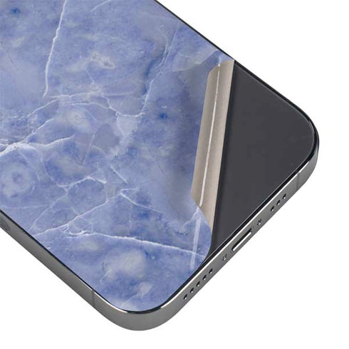 Crushed Blue iPhone 16 Pro Skin