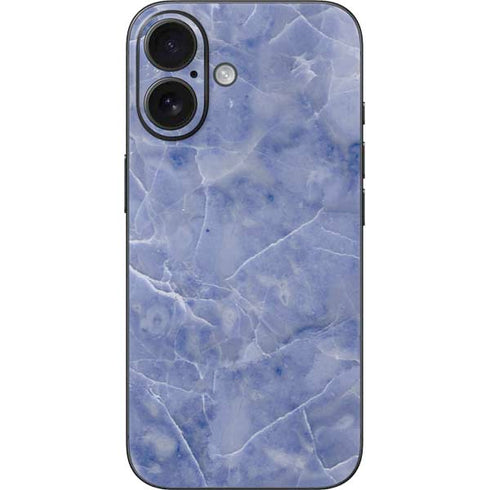Crushed Blue iPhone 16 Skin