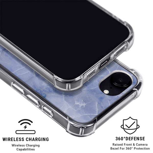 Crushed Blue iPhone 16e MagSafe Case