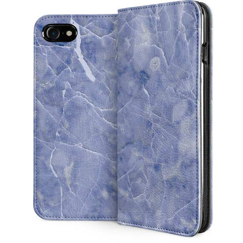 Crushed Blue iPhone Cases