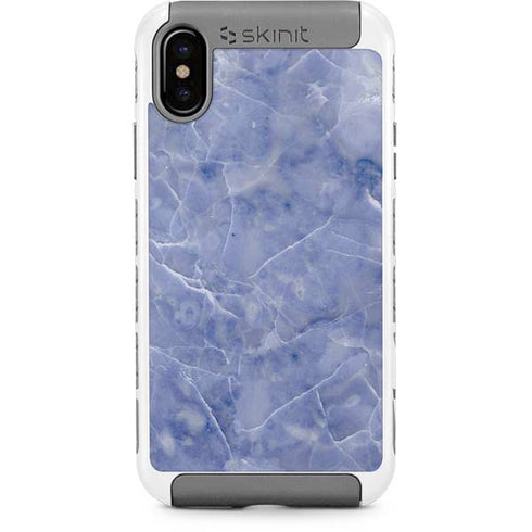 Crushed Blue iPhone Cases
