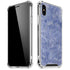 Crushed Blue iPhone X/XS Clear Case