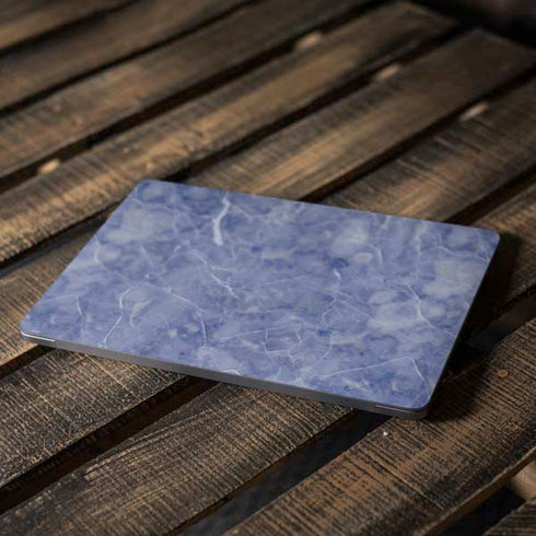 Crushed Blue Apple MacBook Air Skin