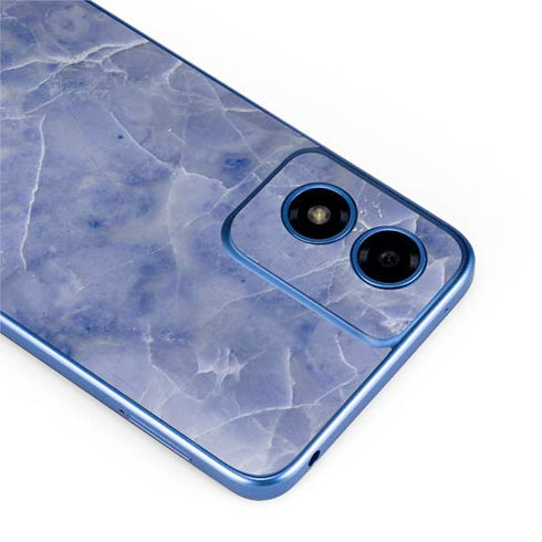 Crushed Blue Moto G Play 4G (2024) Skin