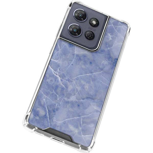Crushed Blue Moto G Play 5G (2025) Clear Case