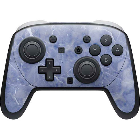 Crushed Blue Nintendo Switch 2 (2025) Pro Controller Skin