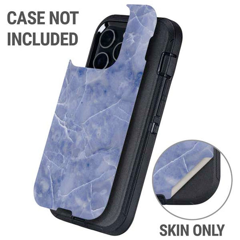 Crushed Blue Otterbox Defender iPhone Skin