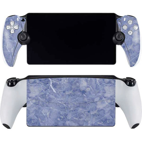 Crushed Blue PlayStation PS5 Skins
