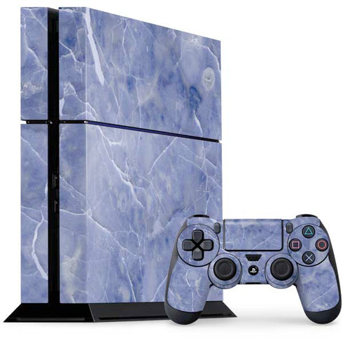 Crushed Blue PlayStation PS4 Skins