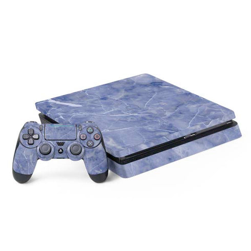Crushed Blue PlayStation PS4 Skins