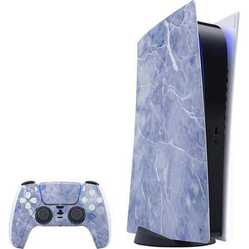Crushed Blue PlayStation PS5 Skins