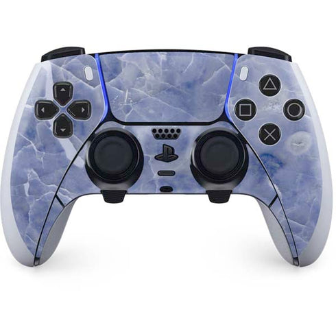 Crushed Blue PS5 DualSense Edge Pro Controller Skin