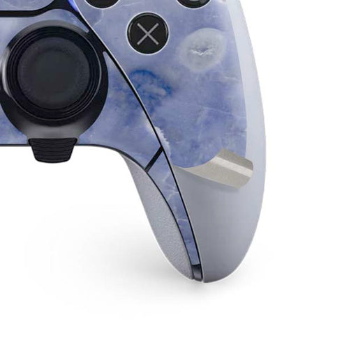 Crushed Blue PS5 DualSense Edge Pro Controller Skin