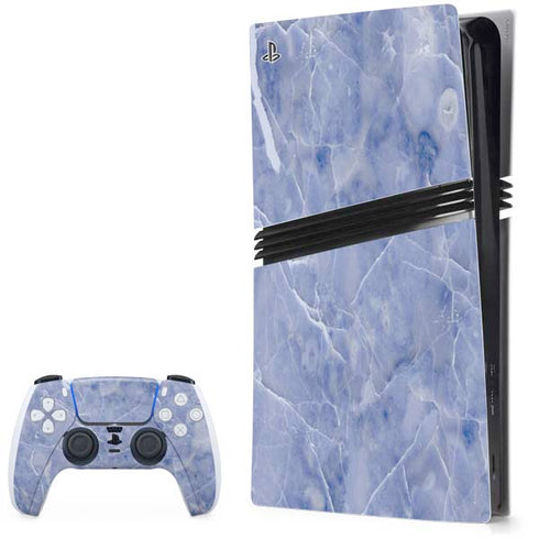 Crushed Blue PS5 Pro Bundle Skin