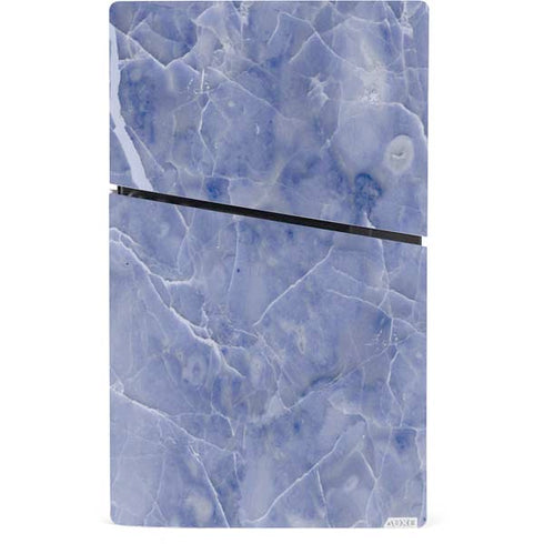 Crushed Blue PS5 Slim Digital Edition Console Skin