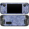 Crushed Blue Steam Deck Handheld Gaming Computer OLED Skin