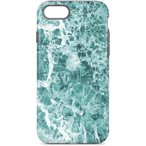 Crushed Turquoise iPhone Cases