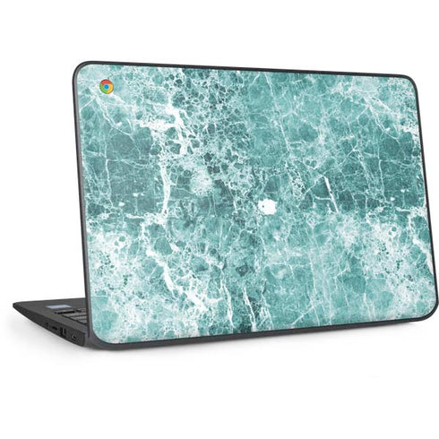 Crushed Turquoise HP Chromebook Skin