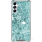 Crushed Turquoise Gabb Phone 4 Clear Case