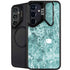 Crushed Turquoise Galaxy S24 Kickstand Case