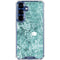 Crushed Turquoise Galaxy S25 Clear Case