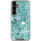 Crushed Turquoise Galaxy S26 Plus Clear Case