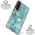 Crushed Turquoise Galaxy S26 Plus Clear Case