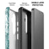 Crushed Turquoise Galaxy S26 Plus Impact Case