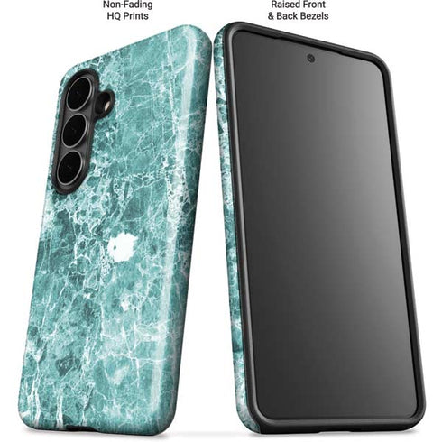 Crushed Turquoise Galaxy S26 Plus Impact Case