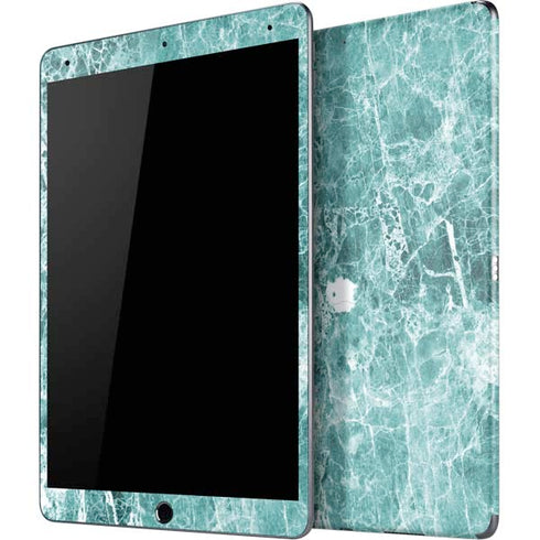Crushed Turquoise iPad Skins