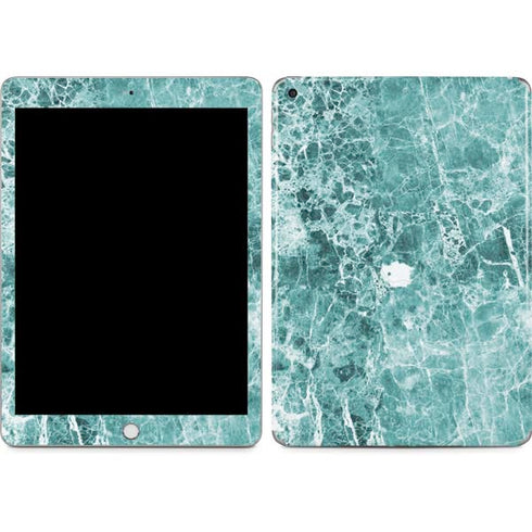 Crushed Turquoise Apple iPad Skin