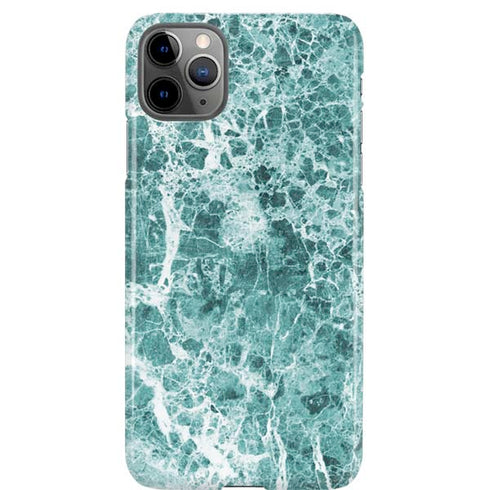 Crushed Turquoise iPhone Cases