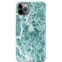 Crushed Turquoise iPhone Cases