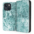 Crushed Turquoise iPhone 13 Folio Case