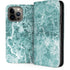 Crushed Turquoise iPhone 13 Pro Max Folio Case