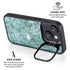 Crushed Turquoise iPhone 14 Plus Kickstand Case