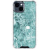 Crushed Turquoise iPhone 15 Clear Case