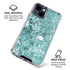 Crushed Turquoise iPhone 15 Clear Case