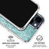 Crushed Turquoise iPhone 15 Clear Case