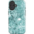 Crushed Turquoise iPhone 16 Plus Impact Case