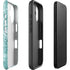 Crushed Turquoise iPhone 16 Plus Impact Case